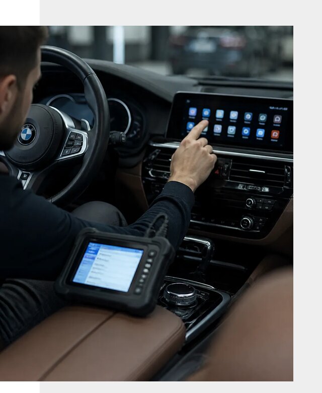 Установка приложений и мультимедиа сервисов BMW в Балашихе