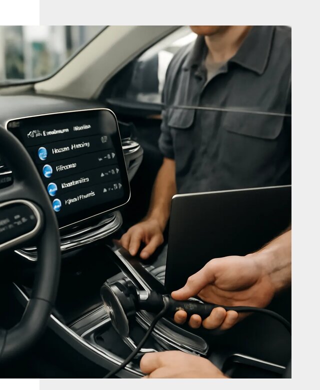 Установка приложений Geely для мультимедиа автомобиля в Балашихе