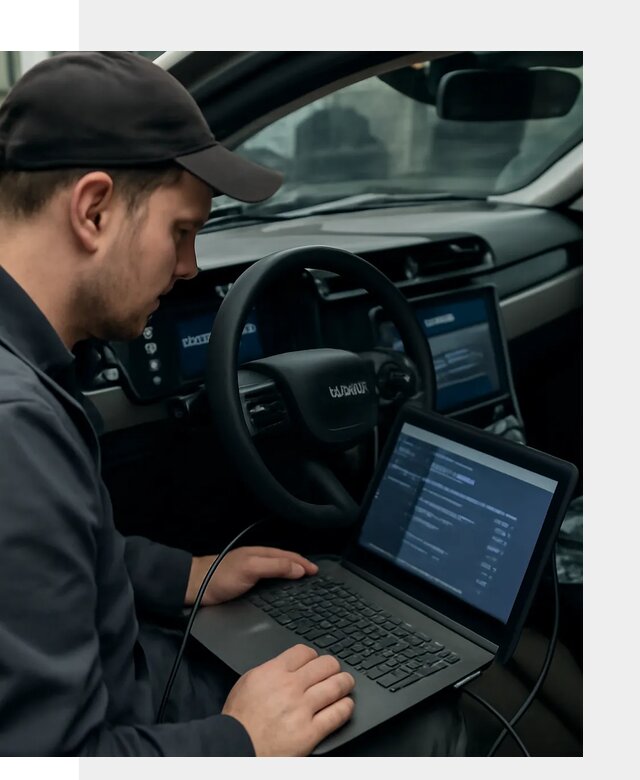 Профессиональная русификация автомобилей Lynk Co в Балашихе