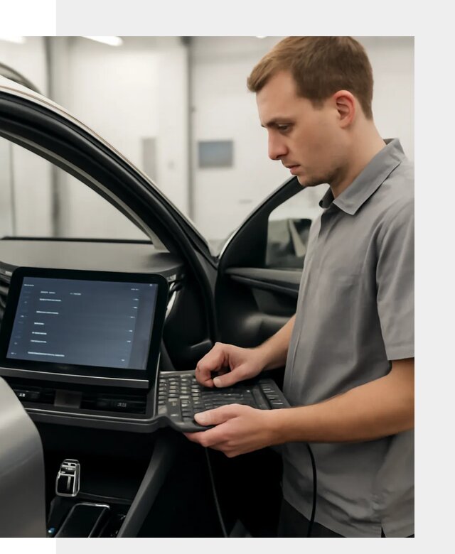 Русификация мультимедиа автомобилей Lynk Co в Балашихе