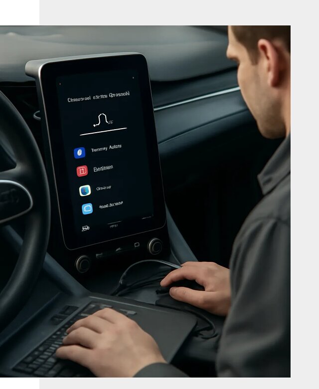 Установка приложений Lynk Co на автомобиль в Балашихе